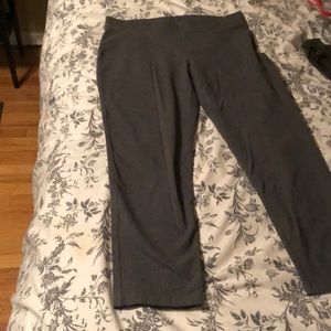 Excellent condition gray stretchy pull on pants